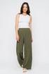 Stevie-Wide Leg Pull On Pant